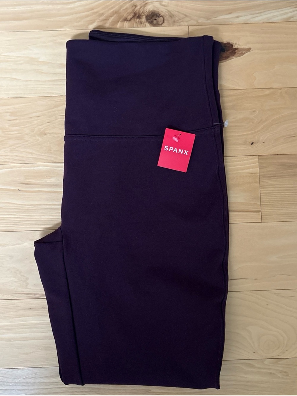 New Spanx Women’s Ankle Length Point Hem Split Brandywine Leggings - Size 1X